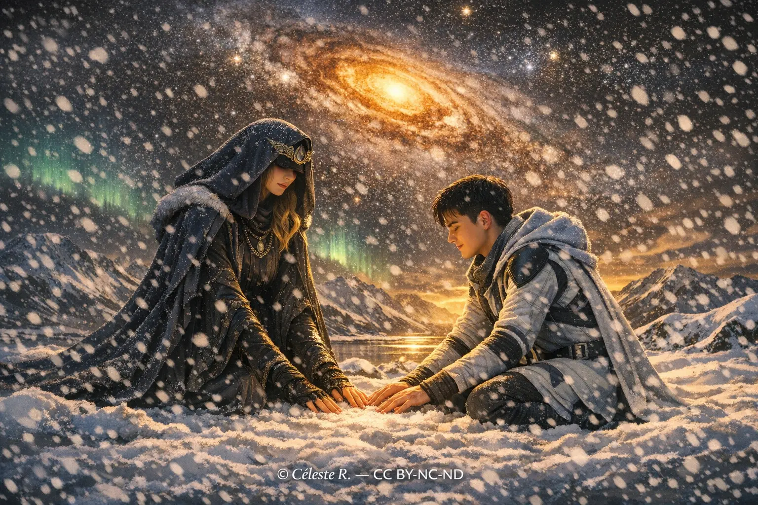 Eveil dans la neige